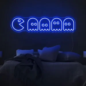 Pacman LED Neon Sign