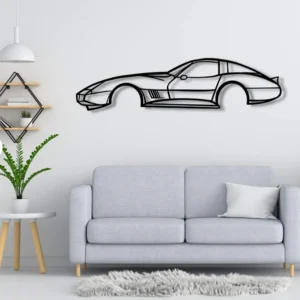 Corvette Metal Wall Art